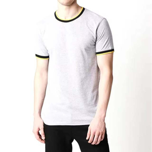 เสื้อยืดคอตตอนสีส้มแขนสั้นแบบลำลองคุณภาพสูงสำหรับผู้ชาย ระบายอากาศได้ดี เหมาะสำหรับออกกำลังกาย ผลิตตามสั่ง - Product Image 1