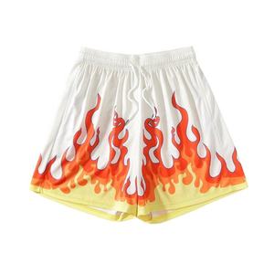 Ready to Ship High Quality Mesh Quick Dry Casual Training Running Basketball Printed Shorts with Pockets for Men Women Wholesale - Product Image 5