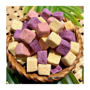โยเกิร์ตฟรีซดรายและขนมผลไม้แช่แข็ง ขนมหวานแช่แข็ง IQF แพ็คใหญ่ 1 กก. รสหวาน - Product Image 1