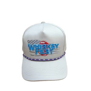 Gorra de béisbol con logotipo bordado Premium personalizado con detalle de cuerda Gorra de exterior cortada con láser para uso diario Promoción de marca OEM de Vietnam - Product Image 1