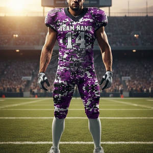 Uniforme de Fútbol Americano de Estilo Moderno, Sublimado, Tela Ligera, Ideal para Práctica y Juego - Product Image 4