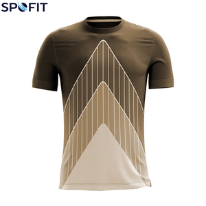 T-shirt homme col rond personnalisé, impression par sublimation, différentes couleurs, prix de gros, marque OEM, neuf, impression unie. - Product Image 2