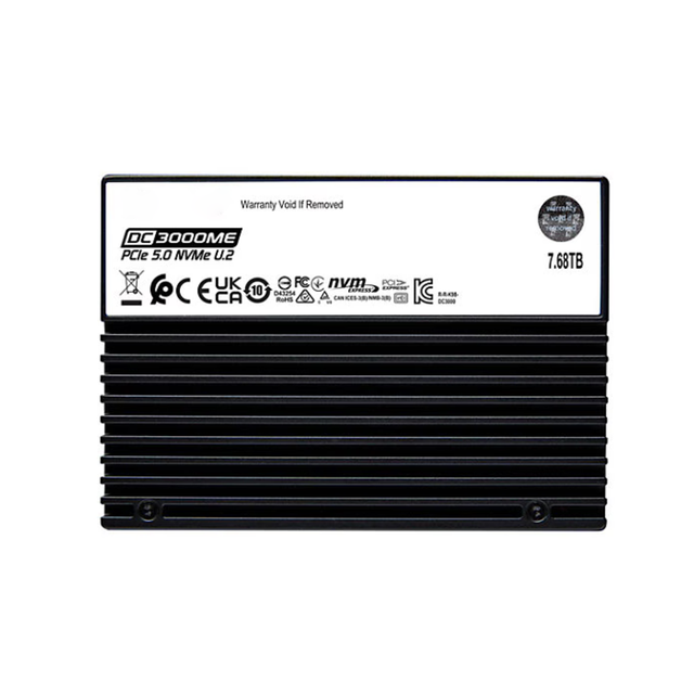 SEDC3000ME/7T6 7.68TB PCIe 5.0 NVMe U.2 Enterprise SSD Large Capacity Drive SEDC3000ME/7T6