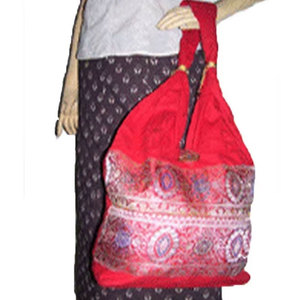 Sac à bandoulière ethnique en toile brodé, sac fourre-tout floral fait main, sac à main rétro bohème pour femme, sac à bandoulière vintage brodé - Product Image 2