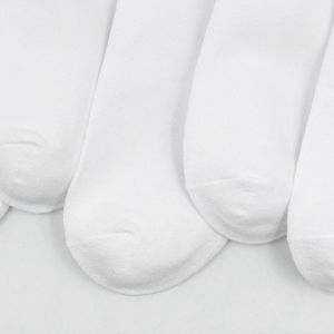 Chaussettes courtes en coton de couleur unie, respirantes, tricotées fines, pour adultes, vêtements décontractés d'été, blanc, gris, noir - Product Image 3