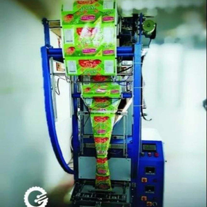 Automatic Electric Vertical Form Fill Seal Pouch Machine For Food Grains Industrial VFFS Rice <b>Wheat</b> Bagging Sealer Equipment - Product Image 3