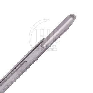 Outil manuel de récolte osseuse en acier inoxydable, instrument grattoir de précision réutilisable pour la chirurgie dentaire et le traitement - Product Image 6