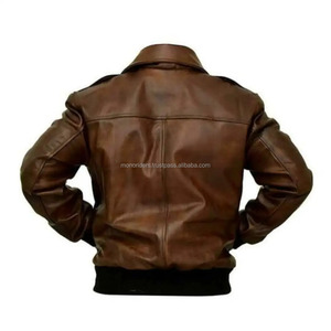 Chaqueta de Plumón MONO RIDERS para Hombre, de Alta Calidad, Resistente al Viento e Impermeable, con Cuero Genuino, Lana y Lona, Precio Competitivo para Invierno - Product Image 2