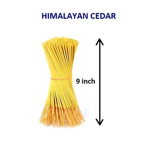 Bâtons d'encens en cèdre de l'Himalaya naturel Fourniture en gros au meilleur prix boîte d'emballage d'encens encens indien (jaune) - Product Image 1
