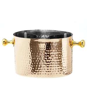 Cubo de hielo de aluminio único más buscado para enfriar botellas de champán, ideal para fiestas, bares, hoteles y restaurantes. - Product Image 2