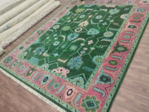 ชุดพรมโอเชาคอตตอนคุณภาพสูงไร้กาลเวลาพรมทอมือกันลื่นขนาด8x14 & 9x12สำหรับตกแต่งห้องนั่งเล่นพื้นที่ - Product Image 4