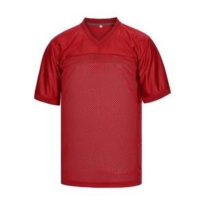 Maillots de football américain sublimés avec nom du joueur, manches courtes, protection UV, personnalisables, en polyester, coupe ample, style streetwear - Product Image 1