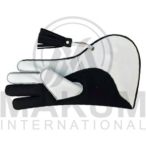 Gants de fauconnerie en cuir marron, gants de chasse au faucon, gants respirants pour l'extérieur - Product Image 2