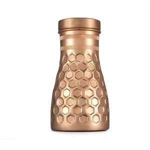 Carafe en cuivre pur de qualité export pour l'eau potable, provenant d'un fabricant et grossiste indien - Product Image 6