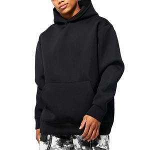 Wholesale Men's Pullover Hoodies Polyester/Cotton Blend <b>Thick</b> <b>Fleece</b> Quick Dry Breathable Casual Winter Style - Product Image 2