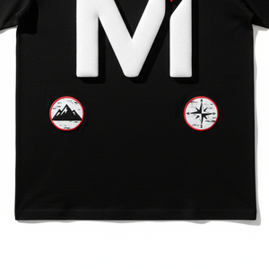 เสื้อยืดพิมพ์ลายพัฟฟ์ดีไซน์เอง พิมพ์โฟม 3 มิติ เสื้อผ้าสตรีทแวร์ผู้ชาย ผ้าคอตตอนหนา ทรงโอเวอร์ไซส์ ล้างสีแบบแอซิดวอช เสื้อยืดลายกราฟิก - Product Image 3