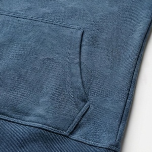 Sweat-shirt à capuche oversize pour femme, streetwear d'hiver, en coton, pull-over uni, broderie personnalisée, impression de logo - Product Image 5