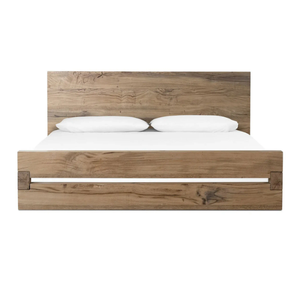 Auberge Du Soleil - Base de Cama Tapizada de Madera de Teca Sólida Moderna, Diseño Minimalista, Tamaño King, Ecológica, Duradera, 3 Años de Garantía - Product Image 2