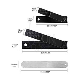 Cortauñas profesional para un corte limpio y preciso, cortauñas premium para el cuidado de uñas de manos y pies - Product Image 3