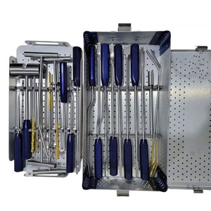 Kit d'instruments de révision d'arthroplastie en acier inoxydable allemand de haute qualité pour l'élimination du ciment osseux orthopédique - Product Image 3