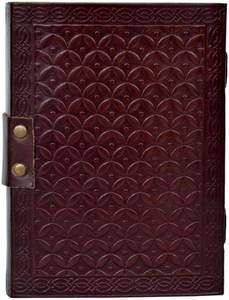 High Quality Handmade Genuine Leather <b>Journal</b> Diary with Woodfree Paper Cotton Paper Notebook Vintage Style <b>Writing</b> Book for Men - Product Image 2