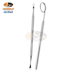 Kit de nettoyage dentaire manuel 4 pièces, détartreur, outils dentaires professionnels en acier inoxydable, instruments chirurgicaux CE - Product Image 4