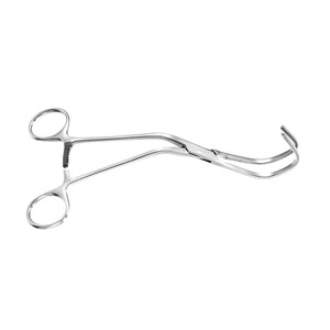Pinces à tissus DeBakey en acier inoxydable allemand de haute qualité, 34 mm, droites, 19,7 cm, pointes larges, instruments chirurgicaux - Product Image 4