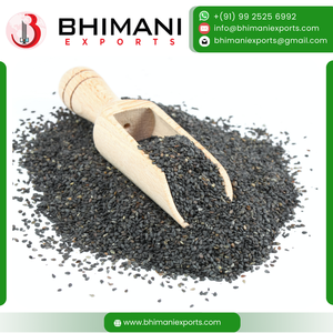 Graines de sésame noir fraîches de qualité supérieure, haute pureté, 1-3,5 mm, nettoyées à la machine, graines pleines, riche en protéines, qualité certifiée, emballage alimentaire 25 kg - Product Image 4