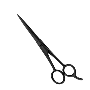 Ciseaux de coiffure professionnels en acier inoxydable avec revêtement en titane, logo personnalisé, vis réglable, légers, pour la coupe - Product Image 1