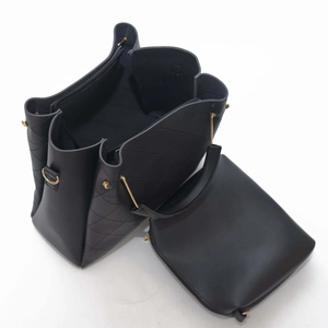 Sac à bandoulière noir en cuir véritable souple 2025 – Tendance mode, grande capacité, sac fourre-tout premium pour femme, porté croisé - Product Image 2