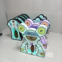 Night Club Bottle Presenter Robot VIP Bottle Service Delivery Presenter LED Tray Holder Led Whisky Bottle Glorify