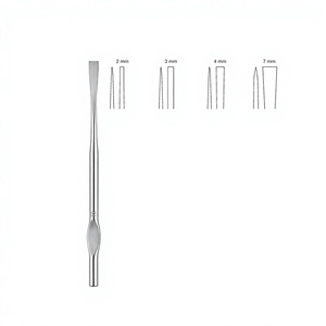 OEM Walter Osteotomes, instruments chirurgicaux en acier inoxydable allemand pour la chirurgie plastique et ORL, fabrication |   Osteotomes osseux - Product Image 1