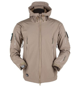 Veste imperméable de haute qualité personnalisée, softshell, chaude, coupe-vent pour l'hiver, veste d'extérieur - Product Image 6
