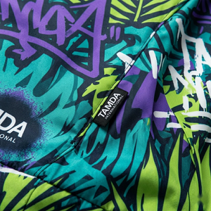 Ensemble veste et short en nylon imperméable personnalisé – Coupe-vent léger |   Ensemble de survêtement d'été avec sweat à capuche et short - Product Image 4