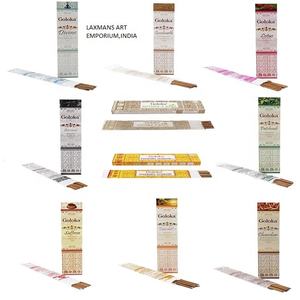 Varillas de Incienso Goloka Masala Hechas a Mano, Aromáticas, 100% Hierbas Naturales, Mezcla de Aromas, Paquete de 15 Gramos, Exportador Mayorista de India, Nag - Product Image 1