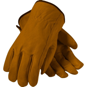 Top-Ranked Cowhide Grain Leather <b>Driver</b> <b>Glove</b> Hot Selling Soft Comfortable Industrial Safety <b>Gloves</b> Garden Work Customized Logo - Product Image 6