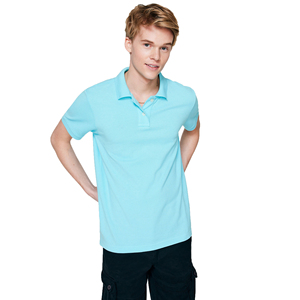 เสื้อโปโลกอล์ฟแขนสั้นราคาส่งสำหรับผู้ชาย พร้อมปักโลโก้ตามแบบที่กำหนดเอง รับผลิตแบบ OEM - Product Image 1