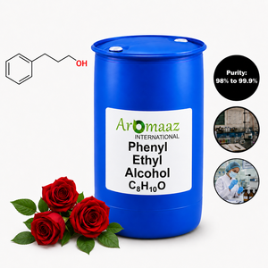 Aromaaz International Phenyl Ethyl Alcohol (CAS 60-12-8) Liquid 99.0%-99.5% Purity Sweet Scent for Food Flavor - Product Image 5