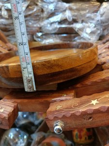 Vaso de Madera Artesanal de Tamaño Personalizado con Diseño de Runas Vikingas y Asa, Estilo Vintage, por Universal Overseas India - Product Image 2