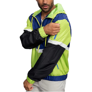 <b>Top</b> Trending Clothing Manufacturer Waterproof Wind Breaker Jacket Outwear <b>Coat</b> Windbreaker Spring Zipper Rain Jackets with Hood - Product Image 2