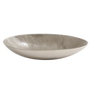 Nouveauté Bol Fait Main 21cm Design Minimaliste Finition Polie Plat de Service Intérieur Blanc - Product Image 3