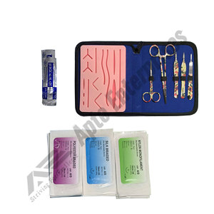 Équipement d'entraînement manuel pour médecins, dentistes, infirmières en sciences médicales, kit de pratique de suture professionnel de luxe en acier inoxydable - Product Image 4