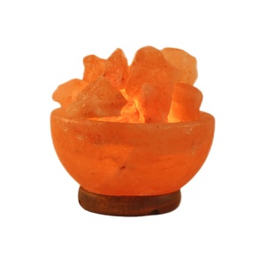100% Original Himalayan Natural Fire Bowl Salt Lamps in Bowl Shape Best Quality Cheap Price OEM Service - Product Image 2