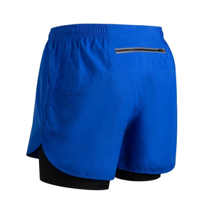 High Performance Fitness Shorts for Men Comfortable Sports Shorts with Inner Support Casual Double <b>Layer</b> Short - Product Image 6