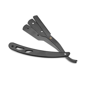 Premium Stainless Steel Swing Lock Straight Edge <b>Razor</b> <b>for</b> <b>Men</b> Professional Barber Shavette Classic Blade Beard Face Shaving - Product Image 1