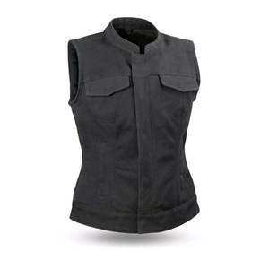Gilet d'hiver pour homme OARH INT INDUSTRY en cuir véritable, grande taille, réversible, imperméable, coupe-vent, écologique, respirant, séchage rapide - Product Image 1