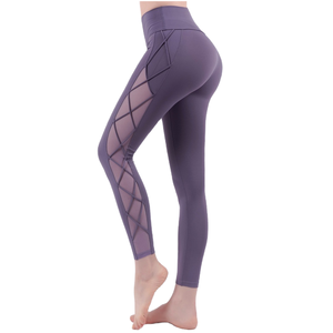 Leggings de Yoga para Mujer, Compresión, Venta al por Mayor, Diseño Color Block, Ligeros, Largos, para Fitness, Yoga, Ejercicio y Gimnasio - Product Image 4