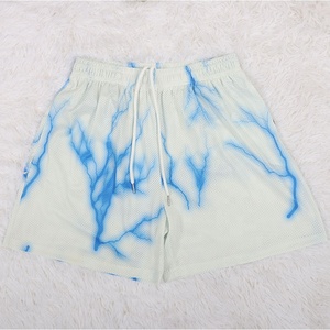 Sublimation Printed Breathable Mesh Athletic Gym <b>Shorts</b> Jogger Drawstring Waist <b>Mens</b> <b>Quick</b> <b>Dry</b> Running <b>Shorts</b> With Pattern - Product Image 2