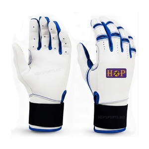 New Baseball Batting Gloves Genuine Leather Material Fully Customize Logo Color Baseball Batting Gloves Hot Selling Manufacturer - Product Image 2