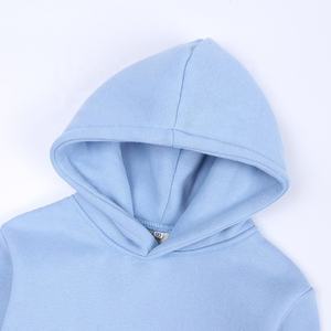 100%cotton Luxury Quality Streetwear Clothing Casual Grey Kids Hoodies Baby Boy Girl <b>Children</b> Plain Blank Pullover <b>Hoodie</b> Men - Product Image 4